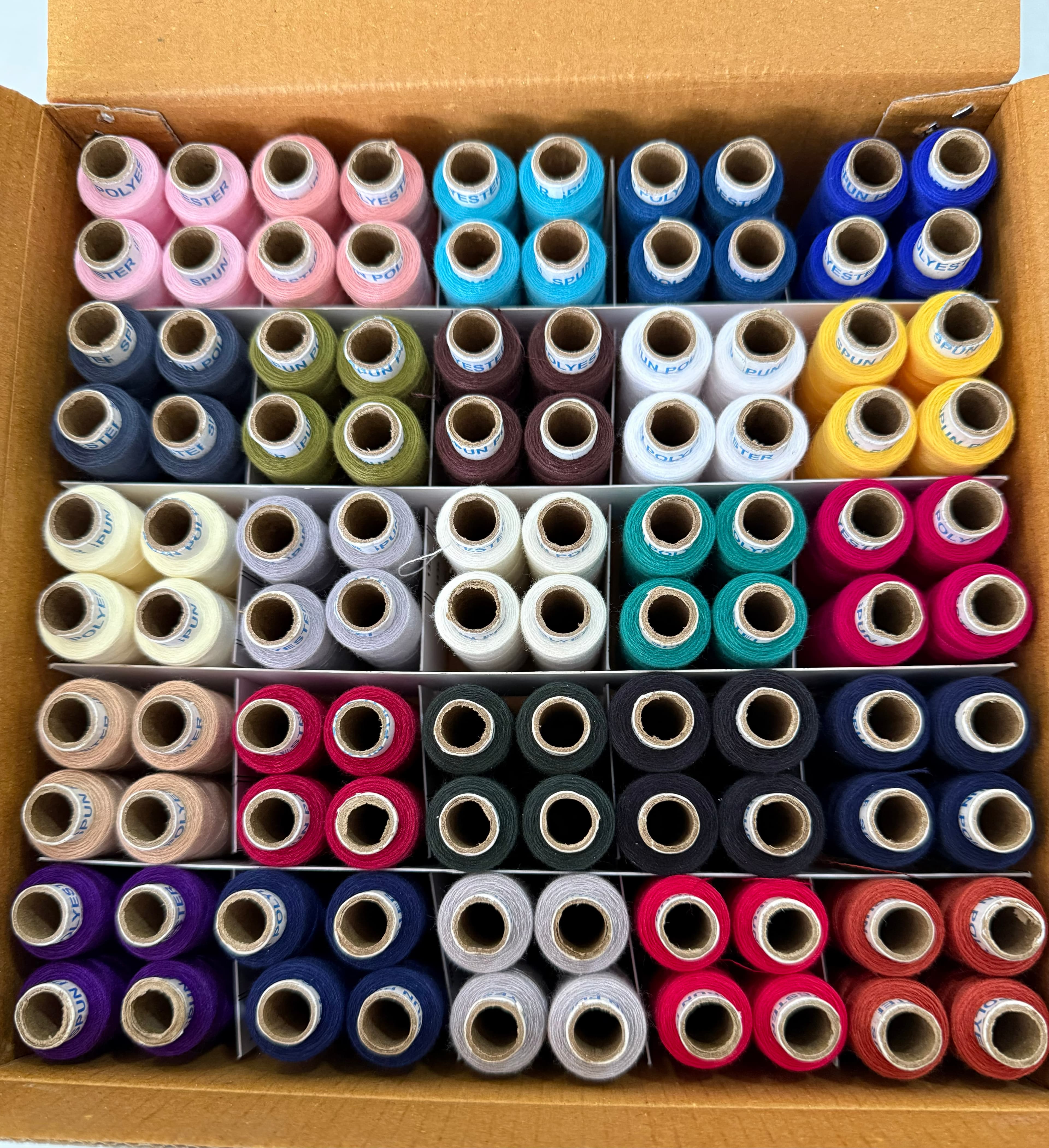 Multicolor Thread (300 m Pack of 100)
